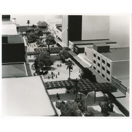 Model of Flinders Mall, 1978