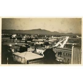 City of Townsville at night, 1930