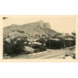 View of Denham Street and Castle Hill, Townsville