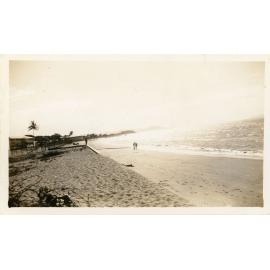 Strand beach, Townsville, 1945