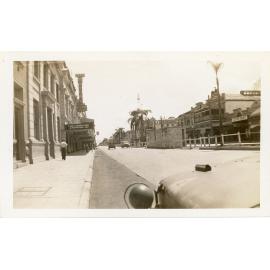 Air raid shelter in Flinders Street, Townsville, 15 January 1945