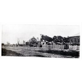 A section of 19 houses in Cook Street, North Ward, damaged or destroyed by Cyclone Leonta, 1903
