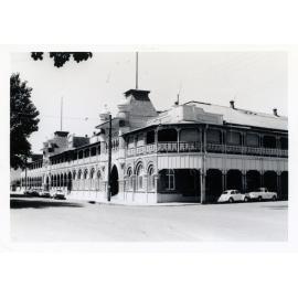 View of the Queen's Hotel, the Strand, Townsville