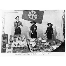 Window display in McKimmin and Richardson's store during Guide Week, May 1950