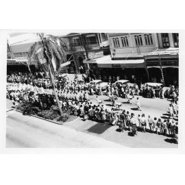 ANZAC Day march, Flinders Street, Townsville City, Townsville