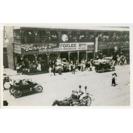 Armistice Day procession, Flinders Street, Townsville, 1918