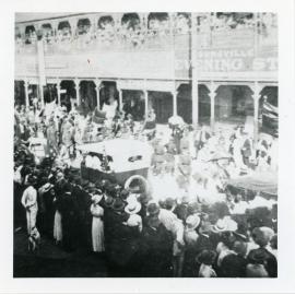 Armistice Day procession, Flinders Street, Townsville, 1918