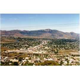 West End, Railway Estate and Hermit Park areas, Townsville, view from Castle Hill. 