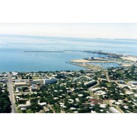 North Ward and Harbour, Townsville, view from Castle Hill. 