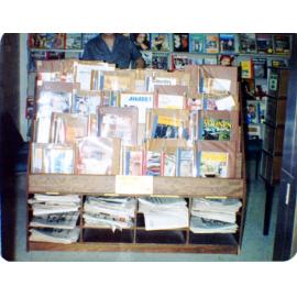 [Aitkenvale library magazine display stand, Townsville, 1981] 