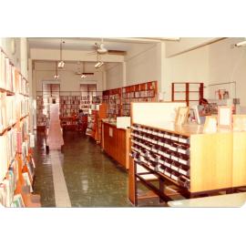 Adult library, Townsville, 1978. 