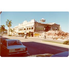 [Demolition work, Town Hall and City Buildings, Townsville, 1978.] 