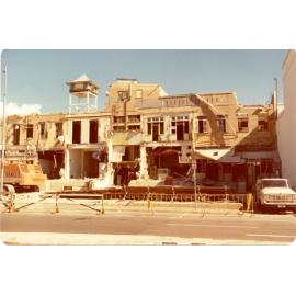 [Demolition work, Town Hall and City Buildings, Townsville, 1978.] 