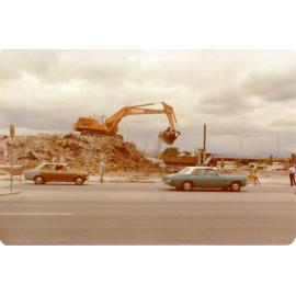 [Demolition work, Town Hall and City Buildings, Townsville, 1978.] 