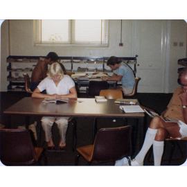 Reading area, Townsville city library, Flinders Street, 1981