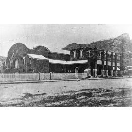The School of Arts building, Townsville, after Cyclone Sigma, January 1896 