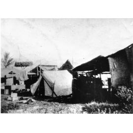 Swagman's camp, Garbutt, Townsville, 1932 