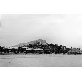 The Strand, Melton Hill and Castle Hill, taken from the Western breakwater, Townsville. 