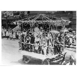 Victory parade, Charters Towers, 1918