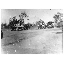 Victory parade, Charters Towers, 1918