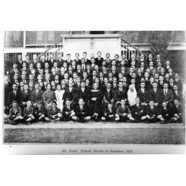 Group of boarders, All Souls School, Charters Towers, 1927