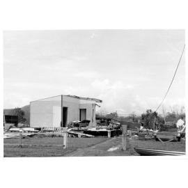 Remains of a house in Pilkington Street, Garbutt, after Cyclone Althea 