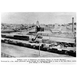 The Brilliant mine, corner of Hodkinson and Railway Streets, Charters Towers