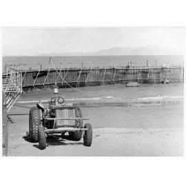 Work on the Cape Pallarenda baths, Townsville. 