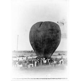 Hot air balloon, Charters Towers, c.1890