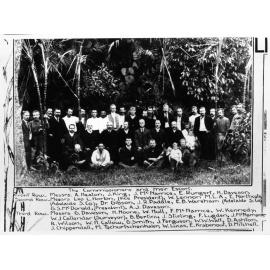 Liverpool Creek Sugar Development, an Adelaide Steamship Company Development, the Commissioners and their escort, 1911