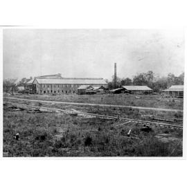 Invicta sugar mill, Giru, during construction