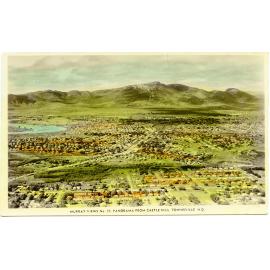 Panorama from Castle Hill, Townsville. Murray Views no.26 