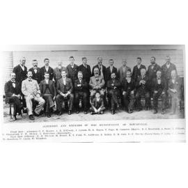 Aldermen and officers of the Townsville Municipal Council, 1901 