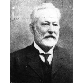 Mr C.S. Morris, a butcher, and early settler in Townsville. 