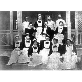 Dr Bacot, resident surgeon, and the staff of the Townsville hospital. 