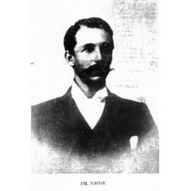 Dr Bacot, resident surgeon of the Townsville hospital. 