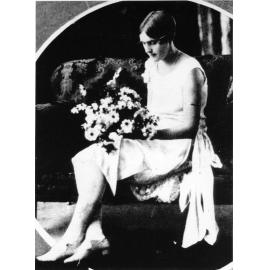 Alma Shepherd at the Amateurs Race Club Ball 