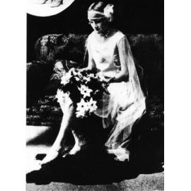 Miss Ada Schrock at the Golf Club Ball, Townsville, 1928