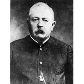 Captain E. Colbert, captain of the schooner "Hopeful". 