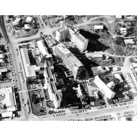 Townsville General Hospital, aerial view 