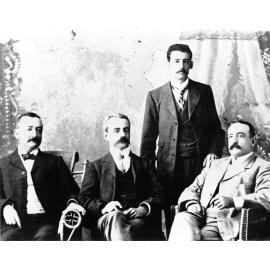 Mayor E.J. Forrest and his brothers. 