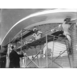 Construction of St. Teresa's Roman Catholic Church, Garbutt, Townsville, 26 October 1968