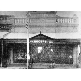 Premises of J.H. Rogers, iron mongery warehouse, Flinders Street, Townsville, 1901 