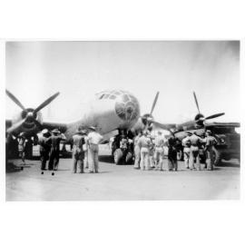 [USAF B29 Bomber, The new Flying Fortress, RAAF Base Garbutt, Townsville, 1945]. 