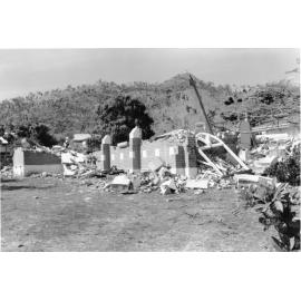 Demolition of Creelman Memorial Hall, Harold Street, West End, Townsville, 1972