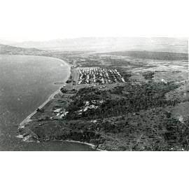 The suburb of Pallarenda and the Quarantine Station, Townsville, aerial view, 2 June 1976