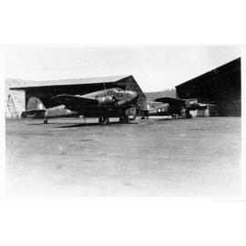 [Beaufort Bomber and Norseman (Spotter, 5th communications), RAAF Base Garbutt, Townsville, 1944]. 