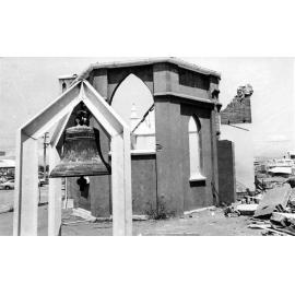 Demolition of St. Andrew's Church, Wills Street, Townsville, 1973