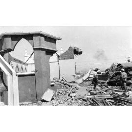 Demolition of St. Andrew's Church, Wills Street, Townsville, 1973