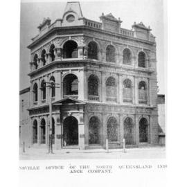 Townsville office of the North Queensland Insurance Company, corner of Wickham and Flinders Streets, Townsville, 1901 